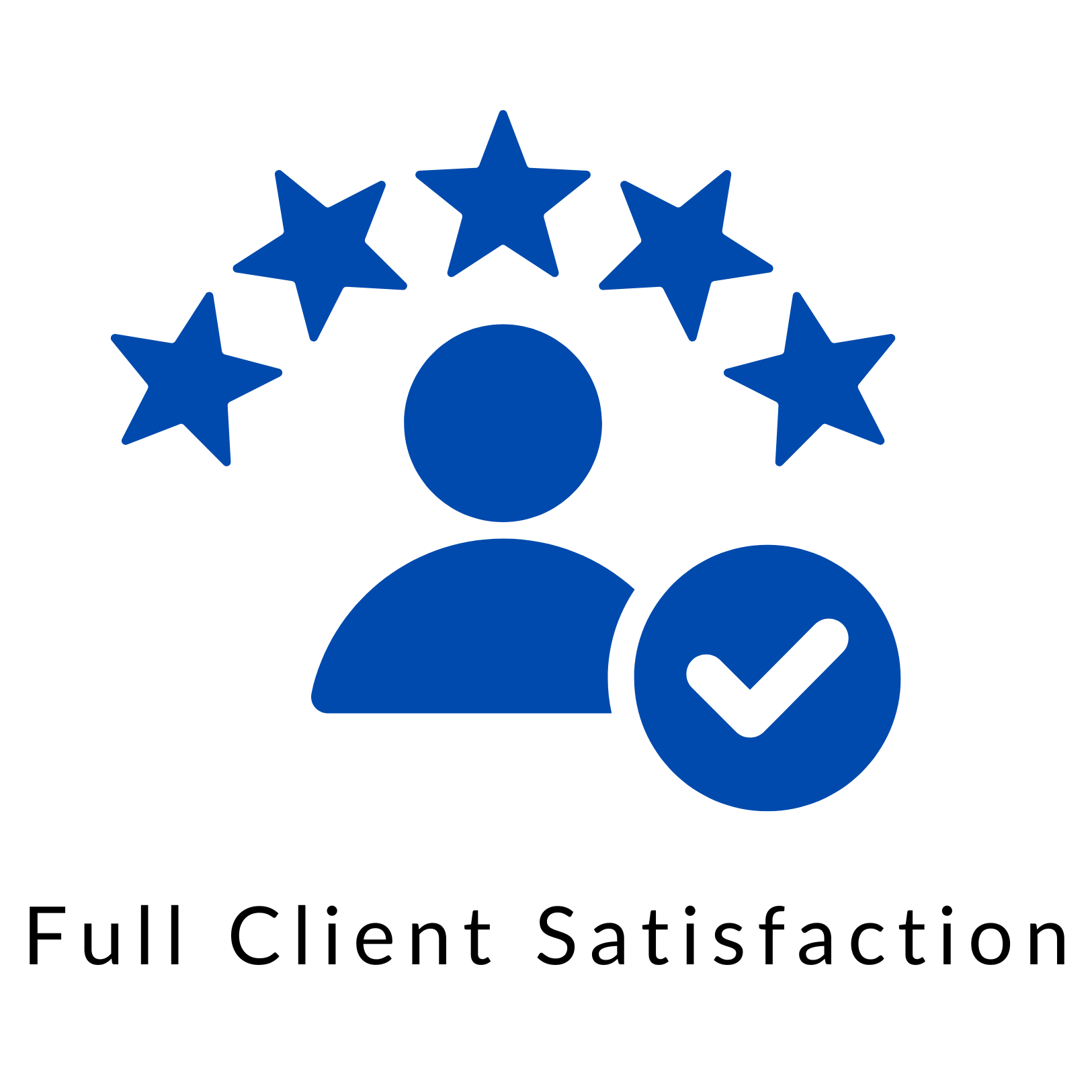 100% customer satisfaction photo